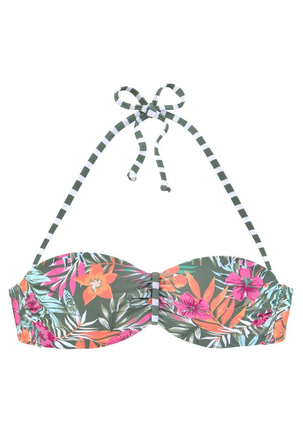 VENICE BEACH VENICE BEACH Bikini gornji dio  pastelno zelena / narančasta / roza / bijela