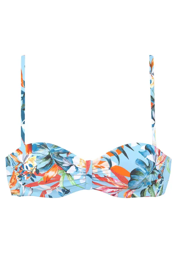 VENICE BEACH VENICE BEACH Bikini gornji dio  plava / svijetloplava / tamno zelena / narančasta