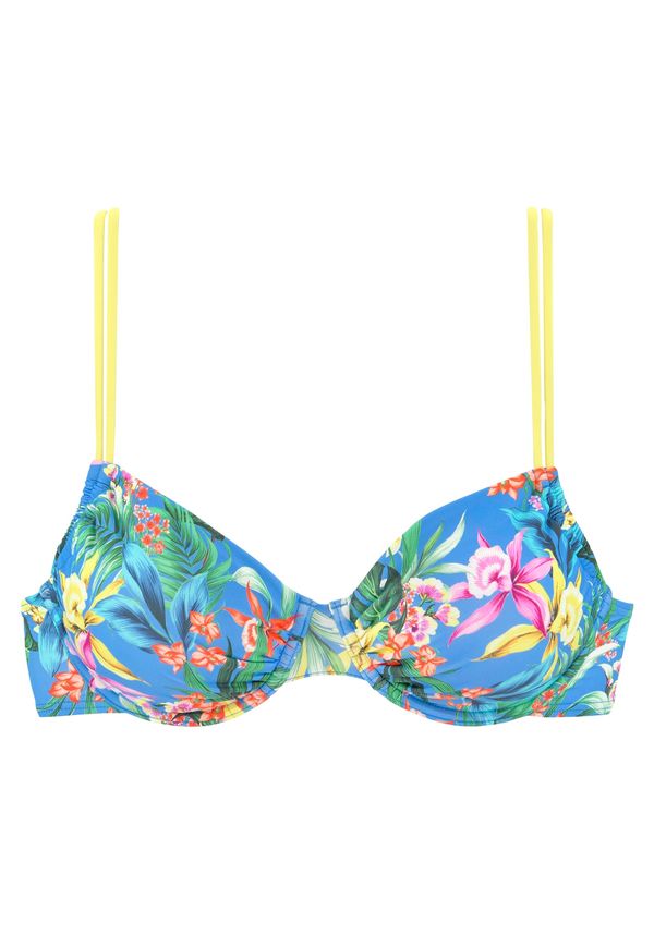 VENICE BEACH VENICE BEACH Bikini gornji dio  plava / žuta / zelena / crvena