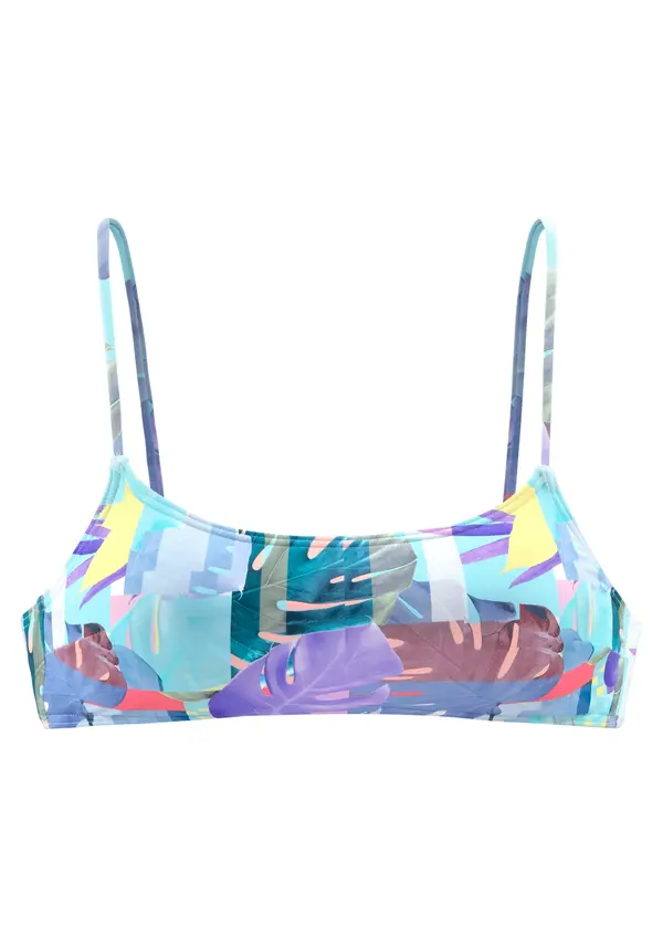 VENICE BEACH VENICE BEACH Bikini gornji dio 'Varia'  plava / žuta / ljubičasta / bijela