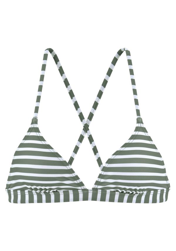 VENICE BEACH VENICE BEACH Bikini gornji dio  zelena / bijela