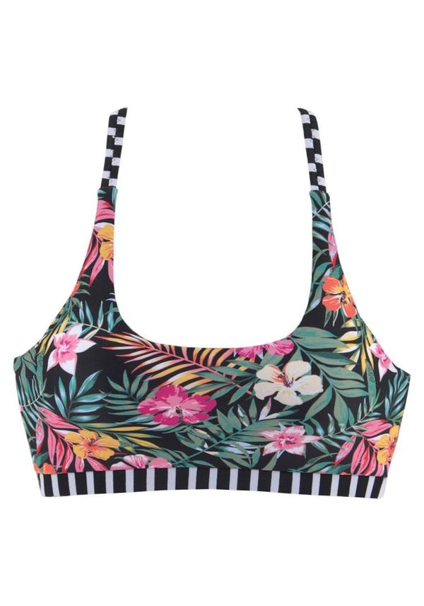 VENICE BEACH VENICE BEACH Bikini gornji dio  zelena / roza / crna / bijela