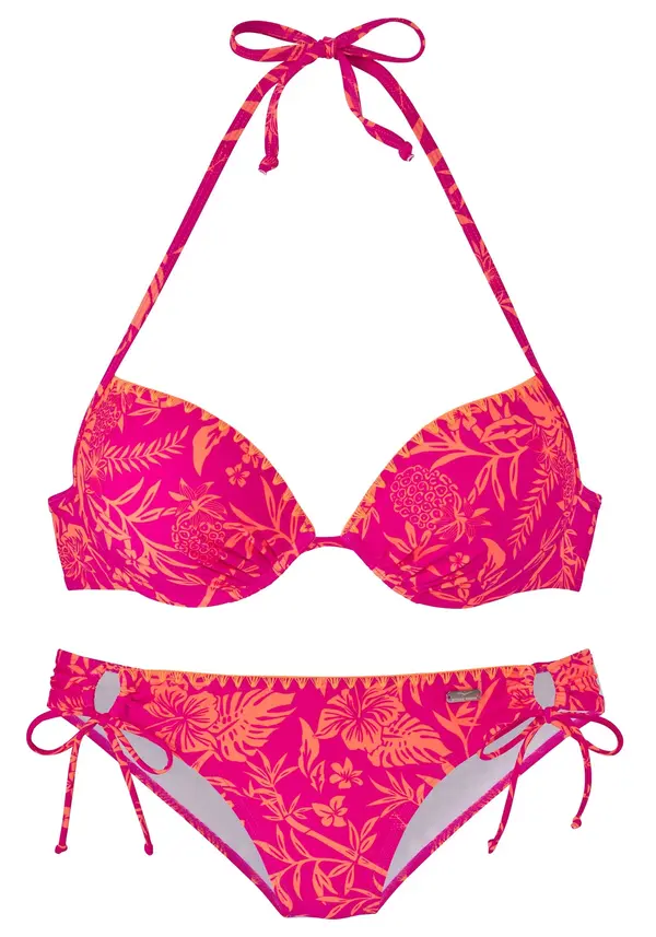 VENICE BEACH VENICE BEACH Bikini  narančasta / fuksija