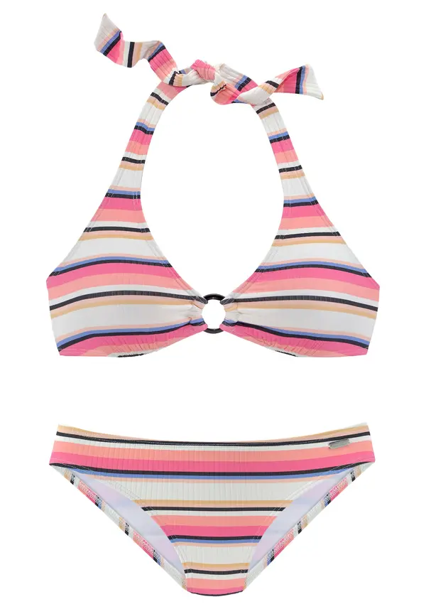 VENICE BEACH VENICE BEACH Bikini  plava / svijetloroza / crna / bijela