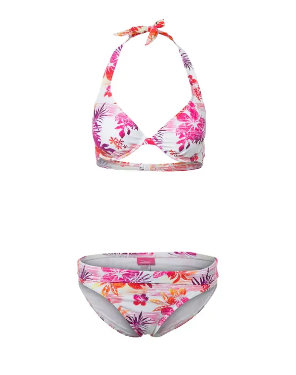 VENICE BEACH VENICE BEACH Bikini  roza / bijela
