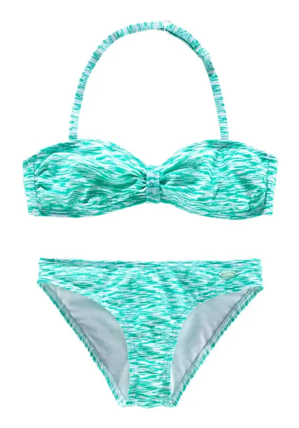 VENICE BEACH VENICE BEACH Bikini  tirkiz / bijela