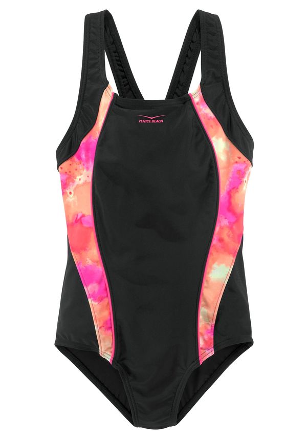 VENICE BEACH VENICE BEACH Jednodijelni kupaći kostim  menta / svijetlonarančasta / roza / crna