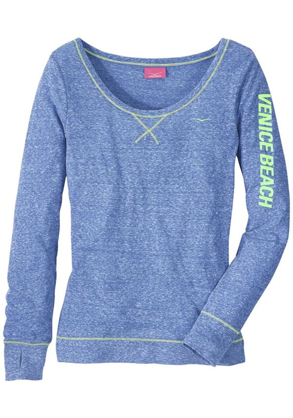 VENICE BEACH VENICE BEACH Majica  kraljevsko plava / neonsko zelena