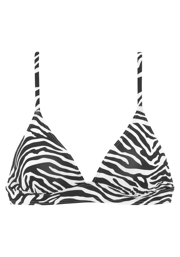 VENICE BEACH VENICE BEACH Sportski bikini gornji dio  crna / bijela