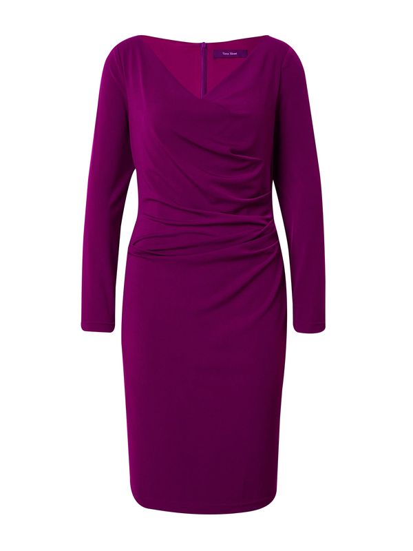 Vera Mont Vera Mont Koktel haljina  ljubičasto crvena