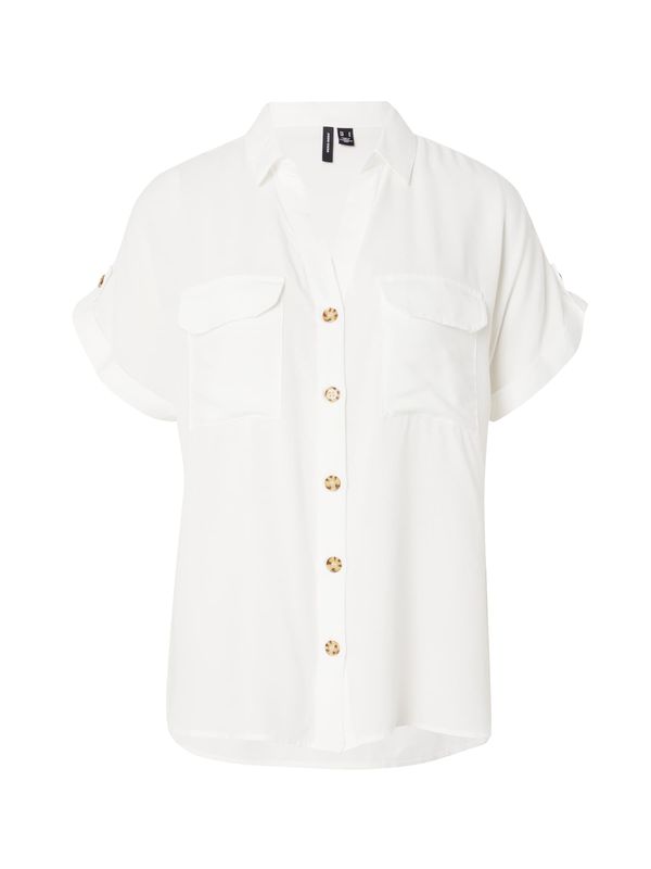 Vero Moda VERO MODA Bluza 'BUMPY'  bijela