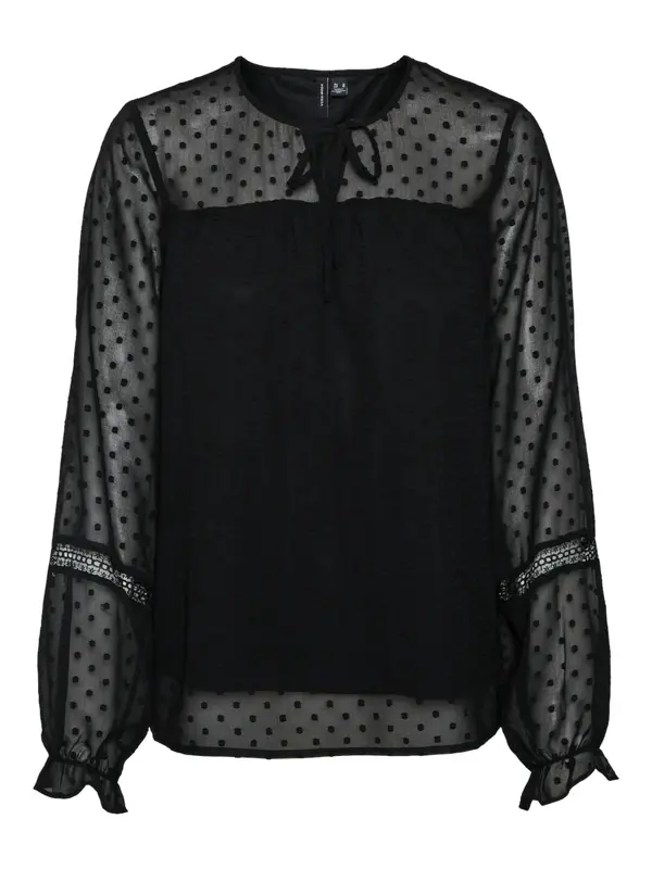 VERO MODA VERO MODA Bluza 'Leah'  crna