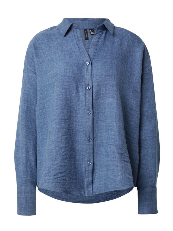 VERO MODA VERO MODA Bluza 'MELANEY QUEENY'  tamno plava