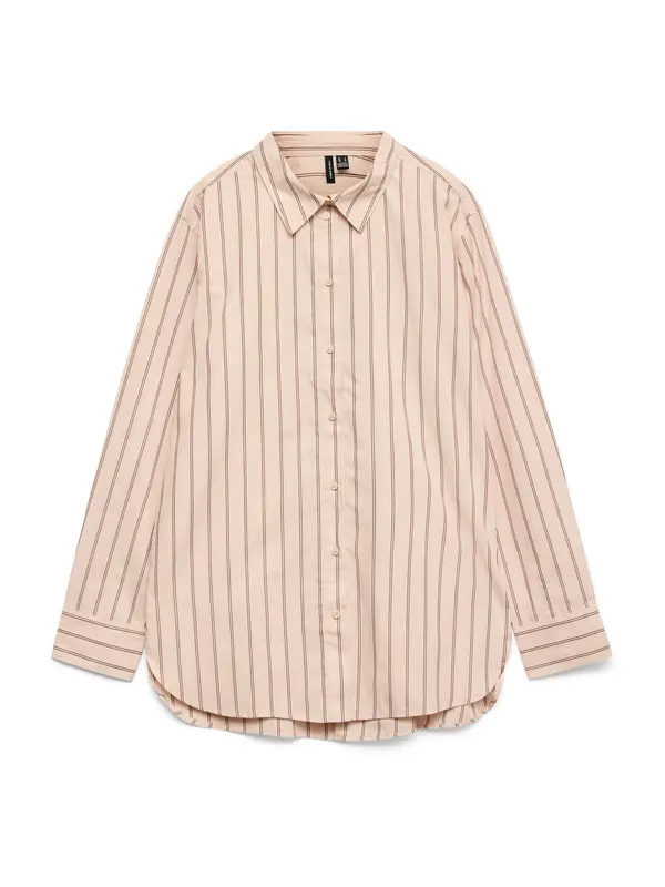 VERO MODA VERO MODA Bluza  pastelno roza / burgund / bijela