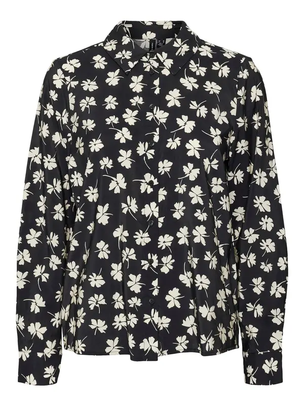 VERO MODA VERO MODA Bluza 'Pica'  crna / bijela