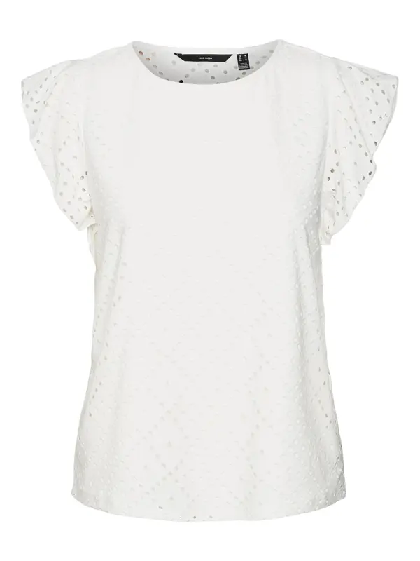Vero Moda VERO MODA Bluza 'Tassa'  bijela
