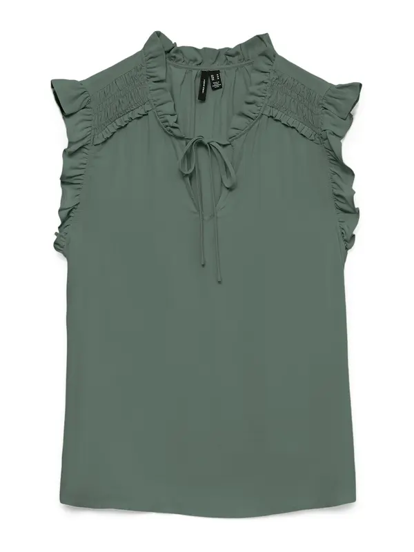 Vero Moda VERO MODA Bluza 'VMALBA'  tamno zelena