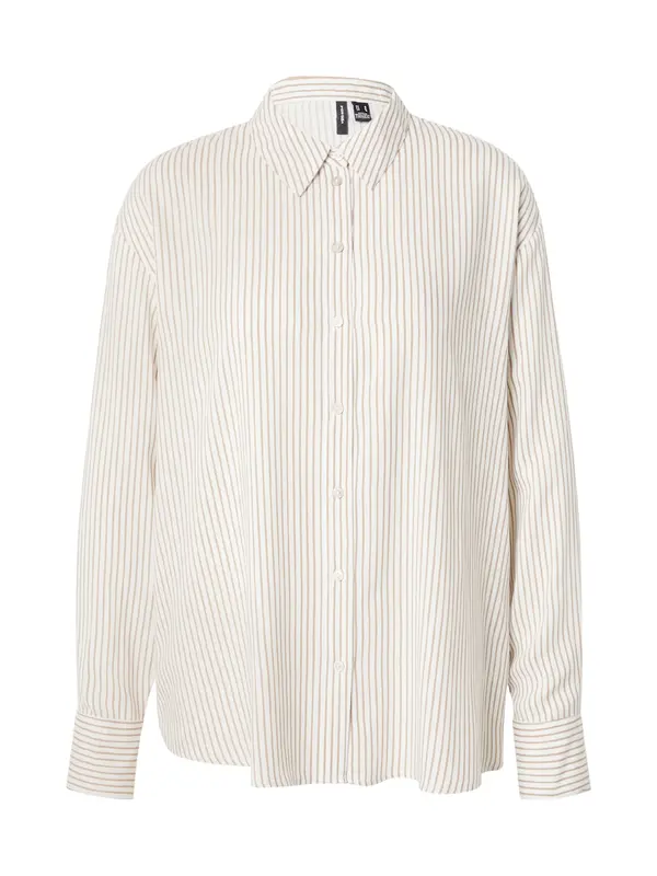 Vero Moda VERO MODA Bluza 'VMALICE'  maslinasta / bijela