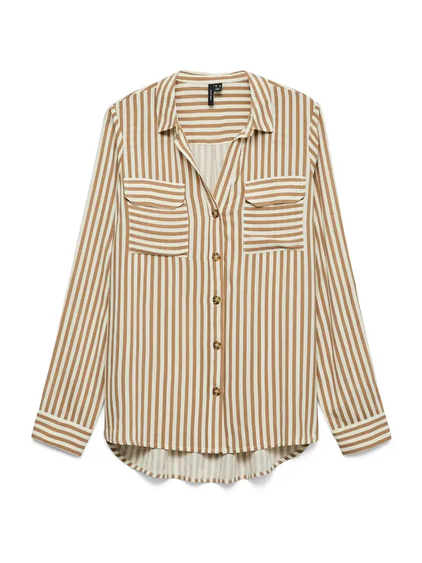 Vero Moda VERO MODA Bluza 'VMBUMPY'  bež / svijetlosmeđa
