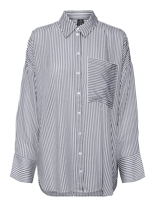 VERO MODA VERO MODA Bluza 'VMBUMPY'  crna / bijela