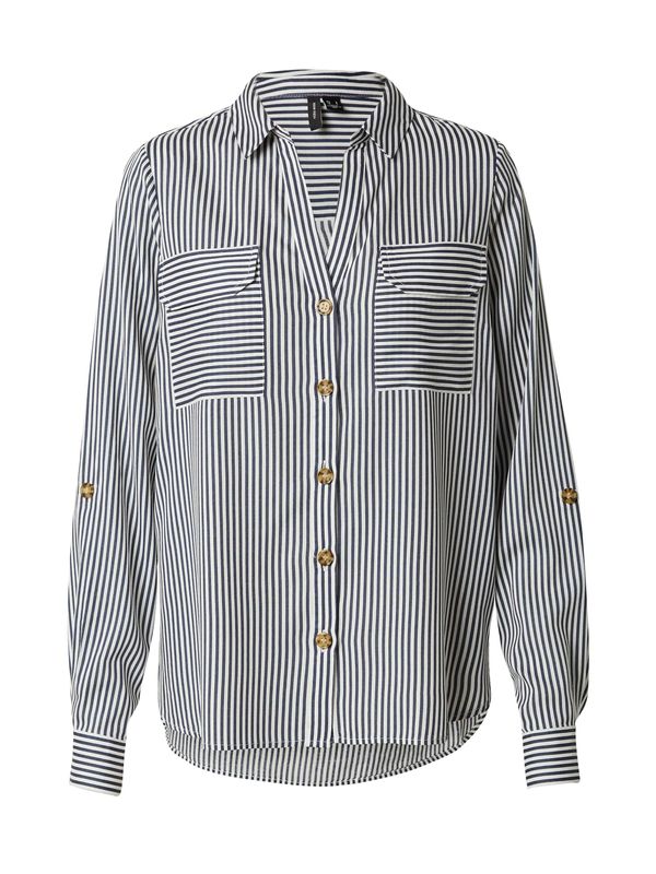 VERO MODA VERO MODA Bluza 'VMBumpy'  crna / bijela