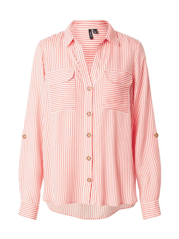 VERO MODA VERO MODA Bluza 'VMBUMPY'  lubenica roza / bijela