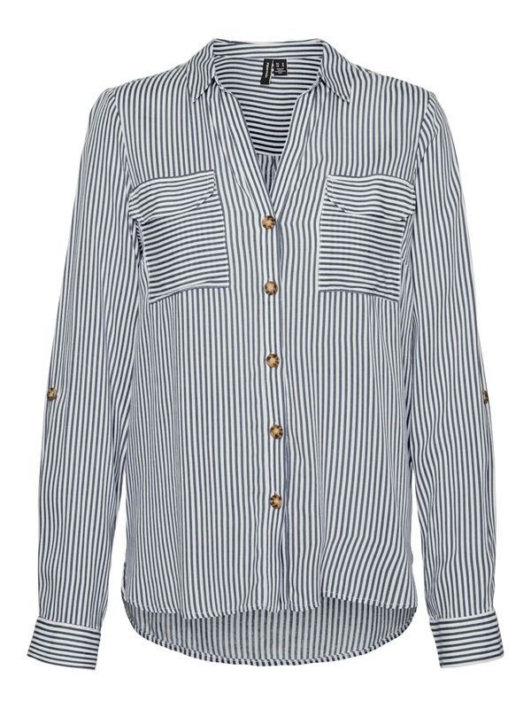 VERO MODA VERO MODA Bluza 'VMBUMPY'  mornarsko plava / bijela