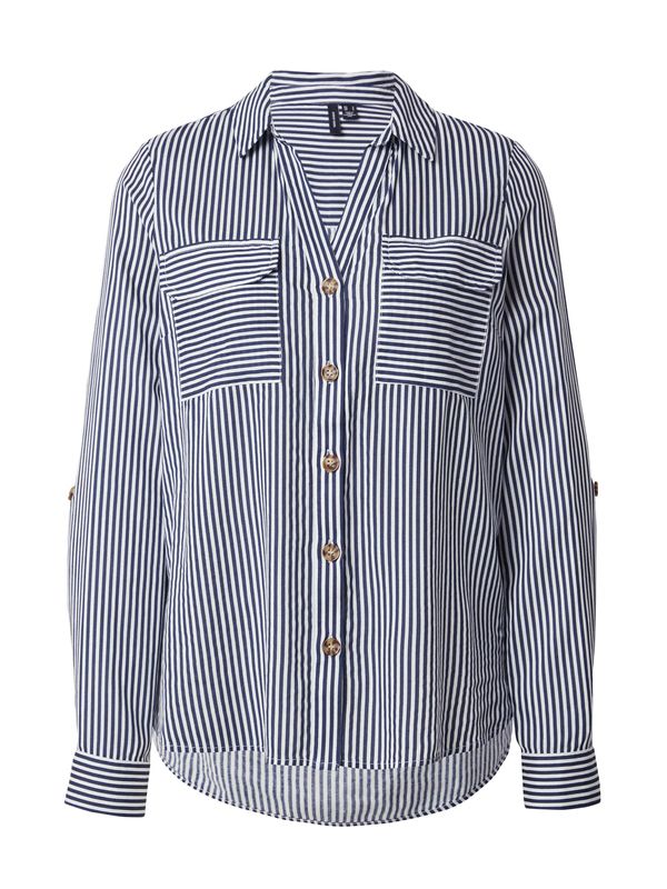 VERO MODA VERO MODA Bluza 'VMBUMPY'  mornarsko plava / bijela