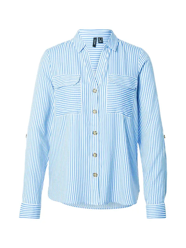 VERO MODA VERO MODA Bluza 'VMBumpy'  nebesko plava / bijela