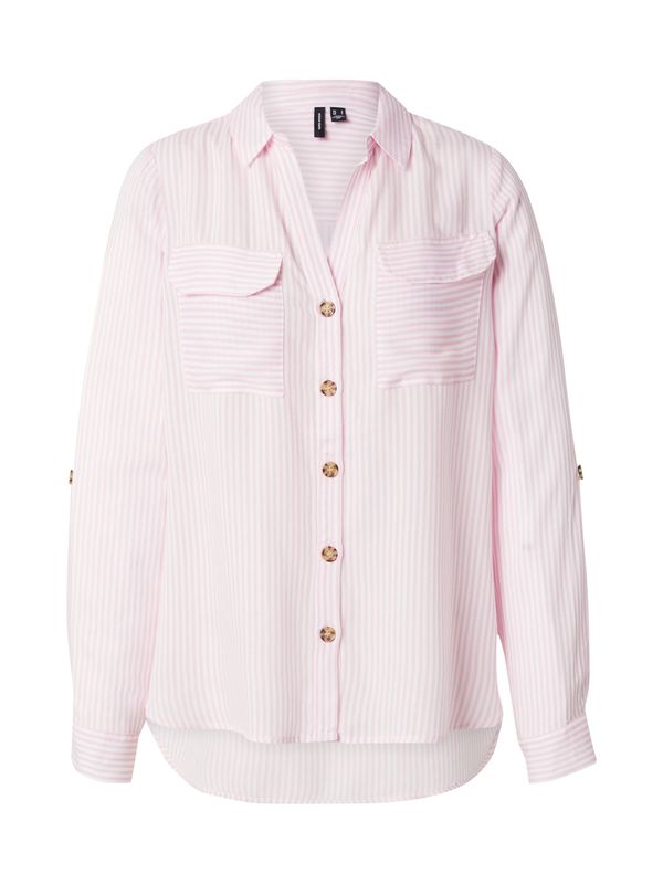 VERO MODA VERO MODA Bluza 'VMBUMPY'  svijetloroza / bijela