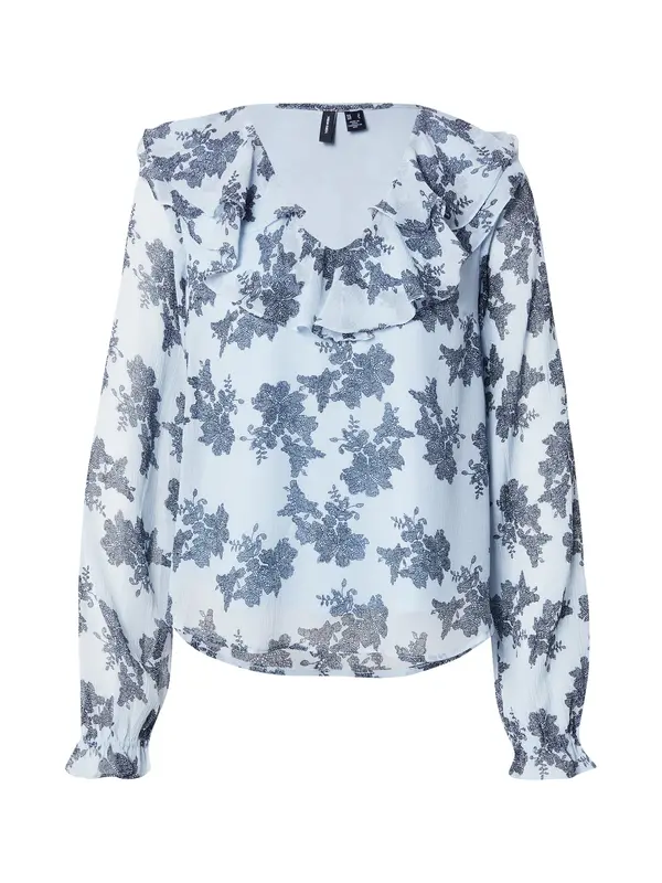 Vero Moda VERO MODA Bluza 'VMCAMILLE'  morsko plava / golublje plava