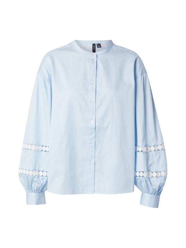 VERO MODA VERO MODA Bluza 'VMJANNI'  svijetloplava / bijela