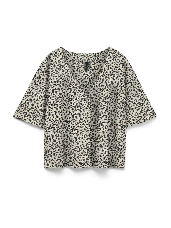 VERO MODA VERO MODA Bluza 'VMJESMILO'  bež siva / crna