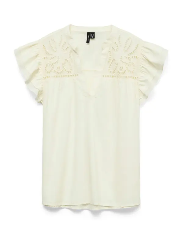 Vero Moda VERO MODA Bluza 'VMLINE'  bijela
