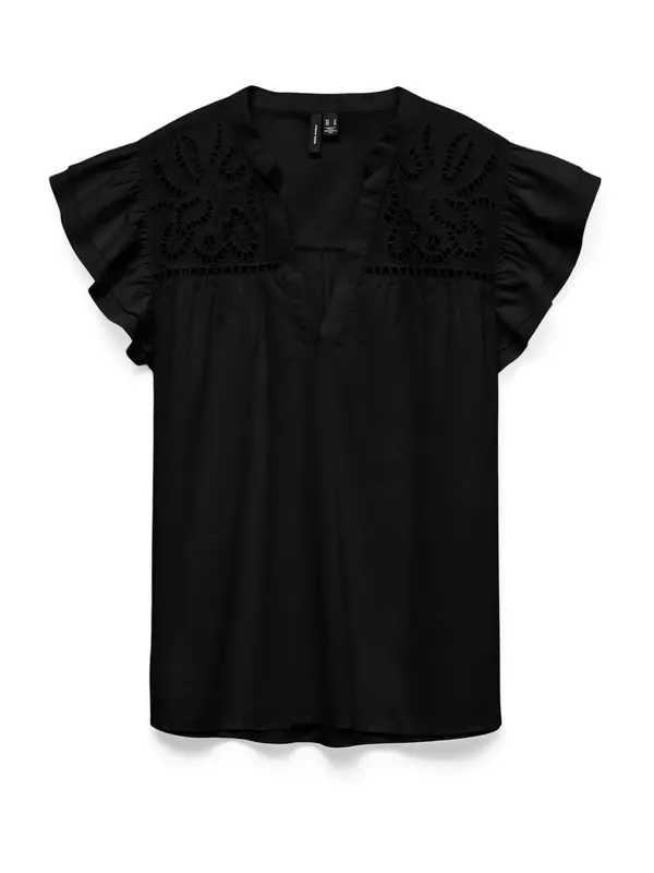 Vero Moda VERO MODA Bluza 'VMLINE'  crna