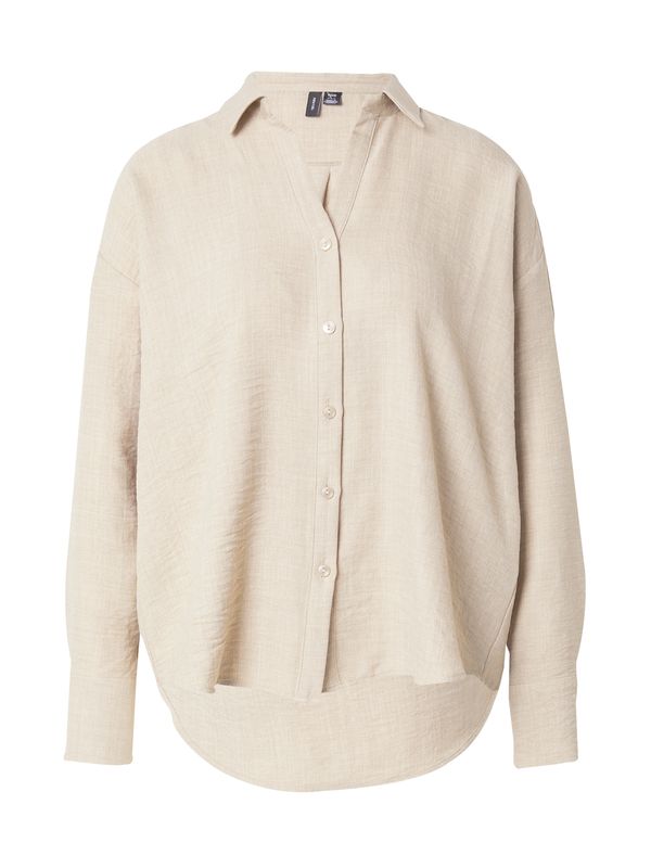 VERO MODA VERO MODA Bluza 'VMMELANEY QUEENY'  bež siva