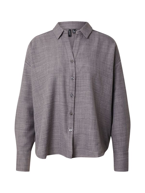 VERO MODA VERO MODA Bluza 'VMMELANEY QUEENY'  siva melange