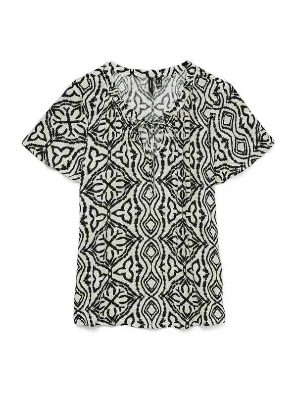 VERO MODA VERO MODA Bluza 'VMMENNY'  boja pijeska / boja slonovače / crna