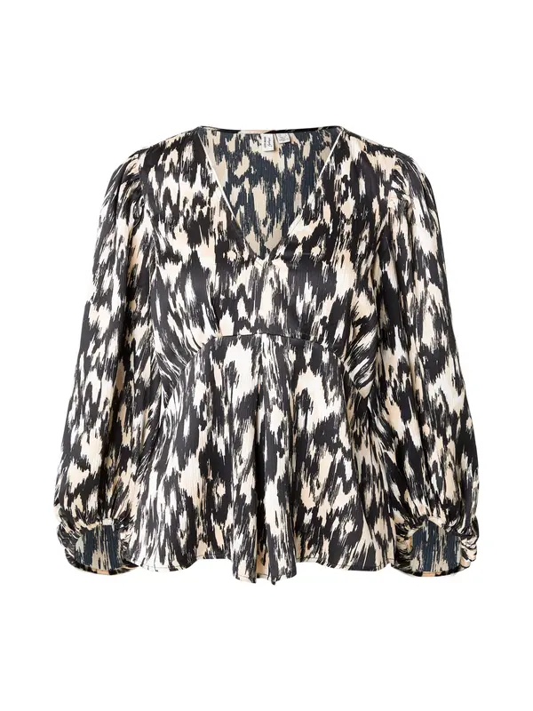 VERO MODA VERO MODA Bluza 'VMMINA'  bež / crna / bijela