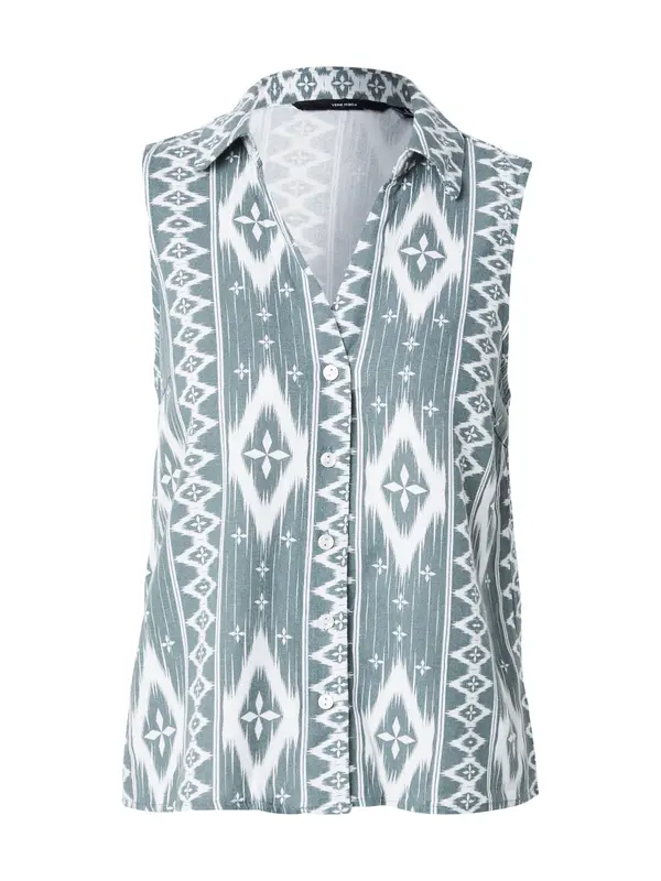 VERO MODA VERO MODA Bluza 'VMMYMILO'  pastelno zelena / bijela