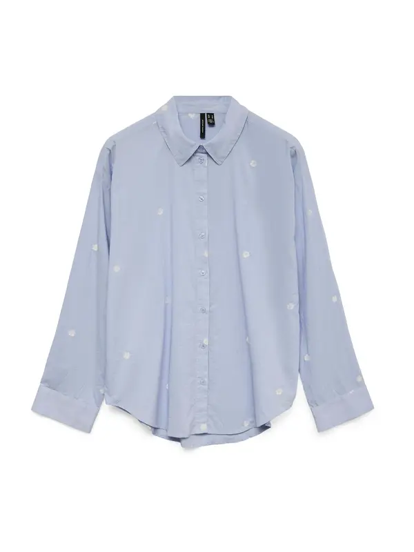 Vero Moda VERO MODA Bluza 'VMOdona'  svijetloplava / bijela