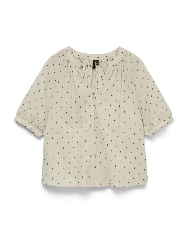 VERO MODA VERO MODA Bluza 'VMPRETTY'  bež / crna