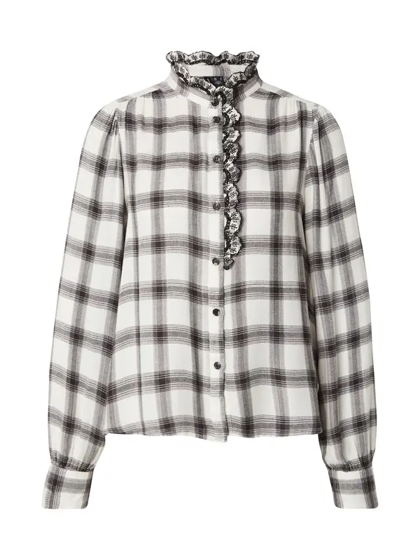 Vero Moda VERO MODA Bluza 'VMSARITA'  crna / bijela