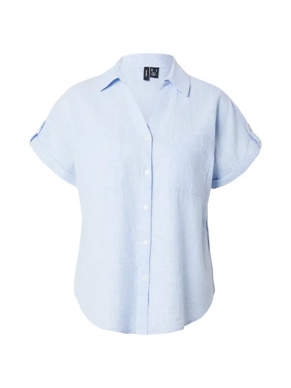 VERO MODA VERO MODA Bluza 'VMThilde'  svijetloplava / bijela