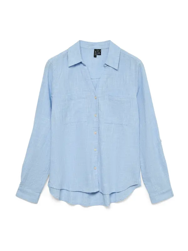 Vero Moda VERO MODA Bluza 'VMThilde'  svijetloplava / bijela