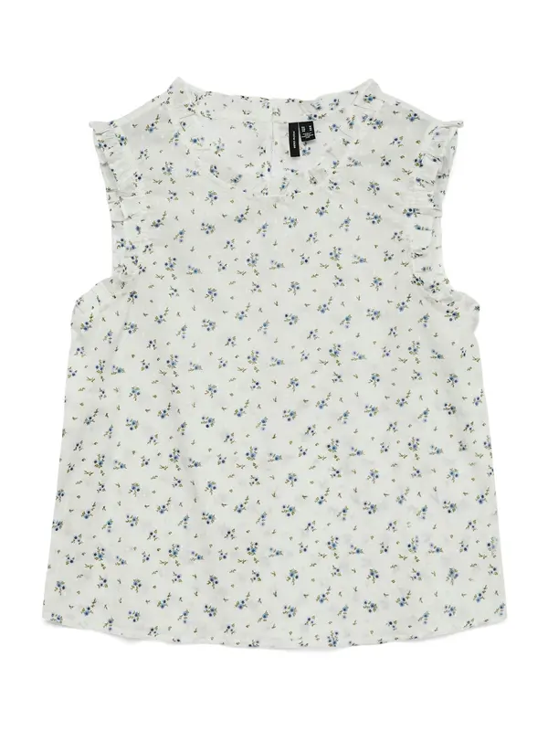 Vero Moda VERO MODA Bluza 'VMTRINE'  plava / svijetloplava / maslinasta / bijela