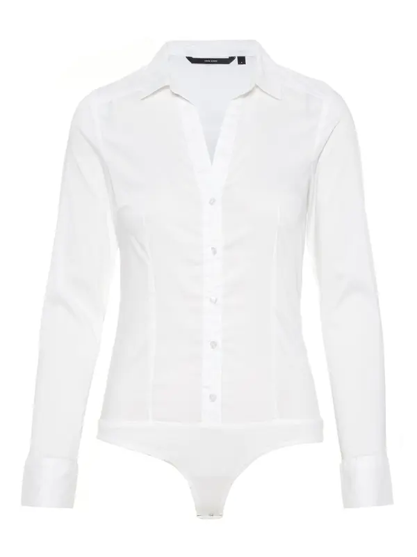Vero Moda VERO MODA Bodi bluza 'VMLady'  bijela