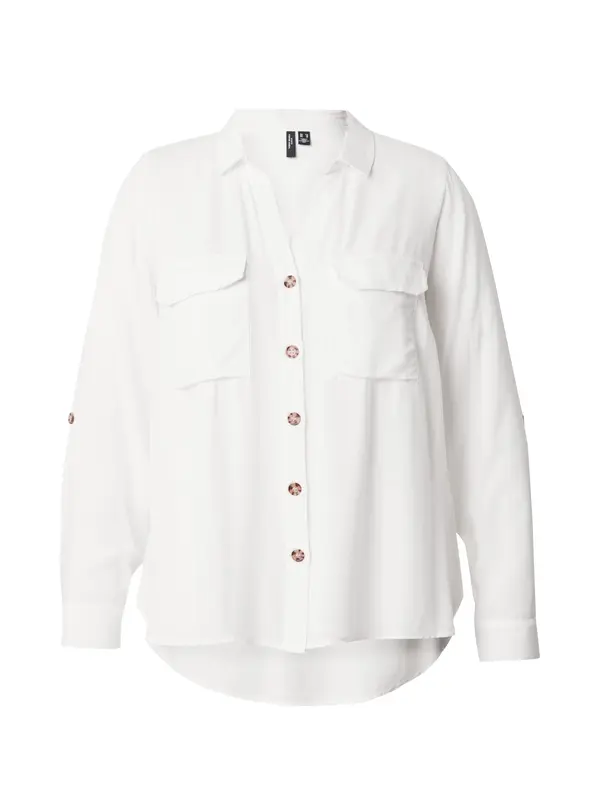 Vero Moda Vero Moda Curve Bluza 'VMBumpy'  bijela