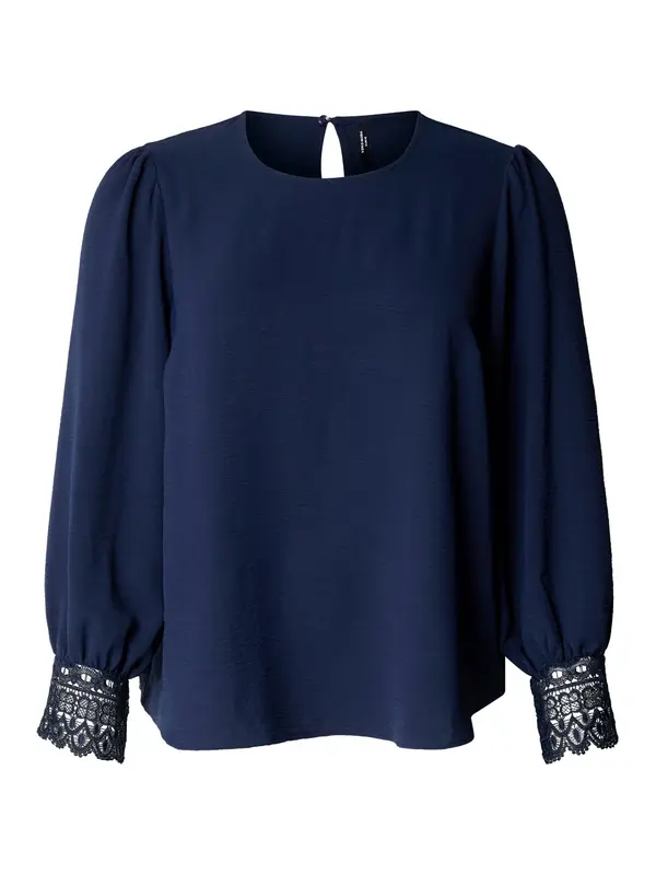 Vero Moda Curve Vero Moda Curve Bluza 'VMCALVA'  mornarsko plava