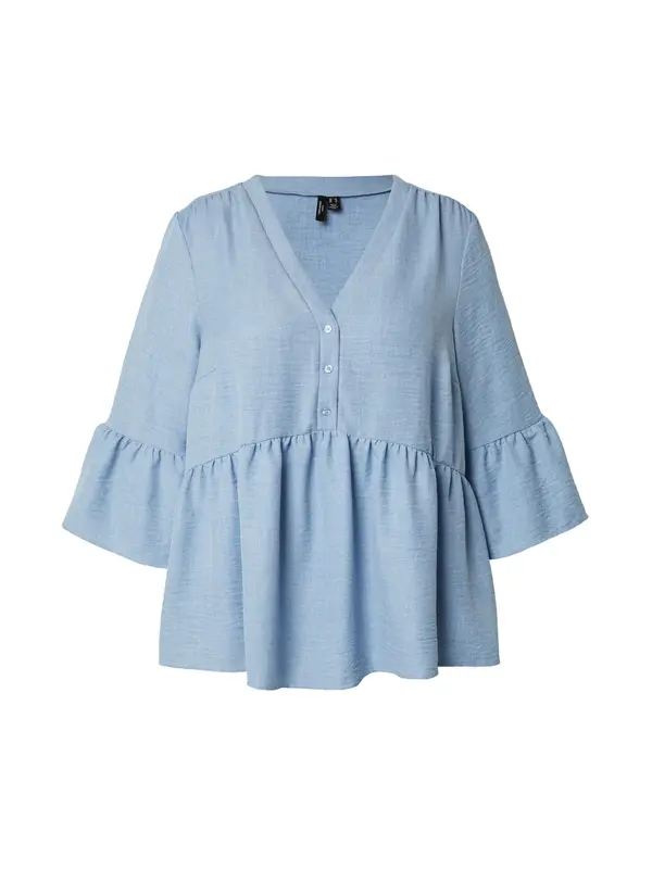 Vero Moda Curve Vero Moda Curve Bluza 'VMCMelony'  svijetloplava